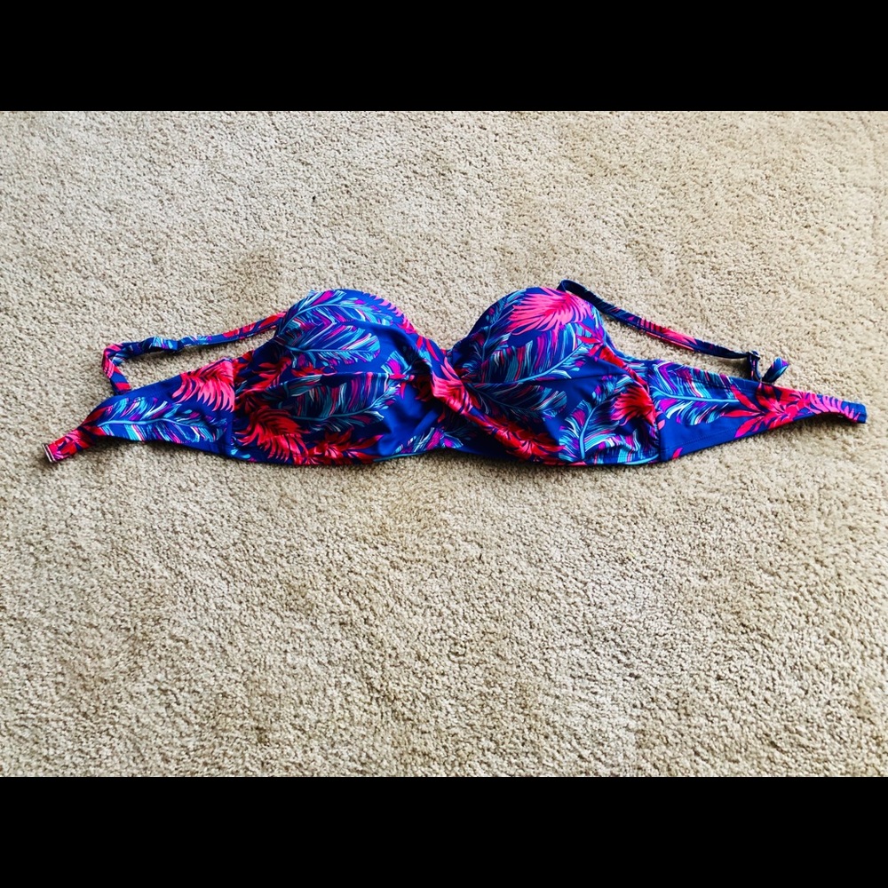 Hard to Find Large Bust Size Bright Bikini Top - Picture 4 of 5